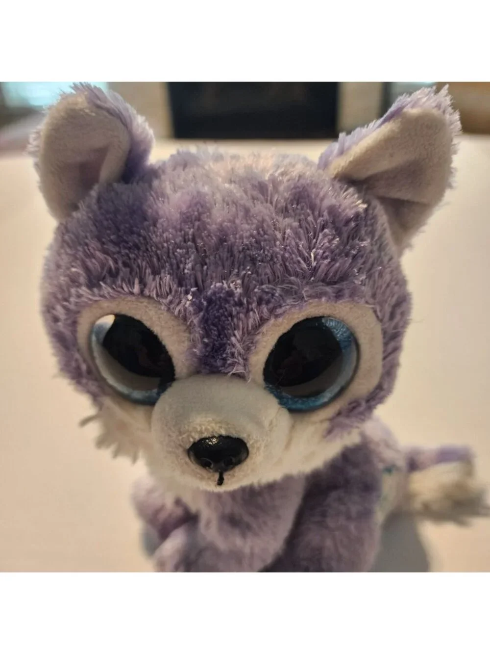 TY Beanie Boos Iris the Wolf Plush Toy Great Wolf Lodge Exclusive